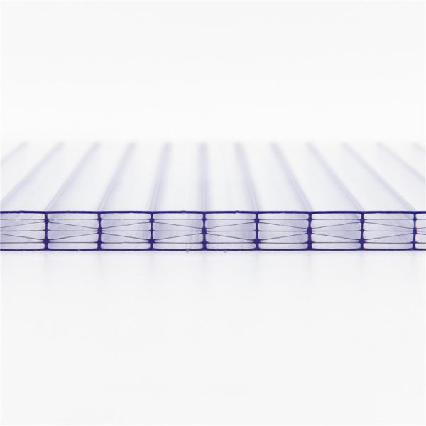 4mm Polycarbonate Hollow Sheet With 88% Light Transmittance