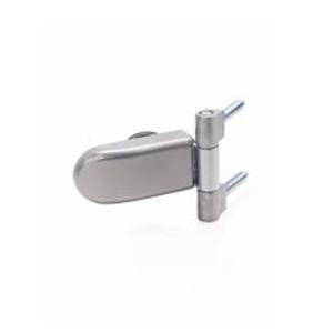 Plástico amarelo do aço de liga de Gray Brass Silver Door Hinges Chrome