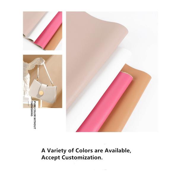 Напа переработанная PU кожа для пакетов на основе воды экологически чистый толщина 1,0 мм