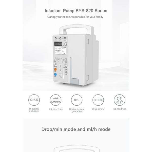 hospital medical infusion pump disposable infusion cheap syringe pump