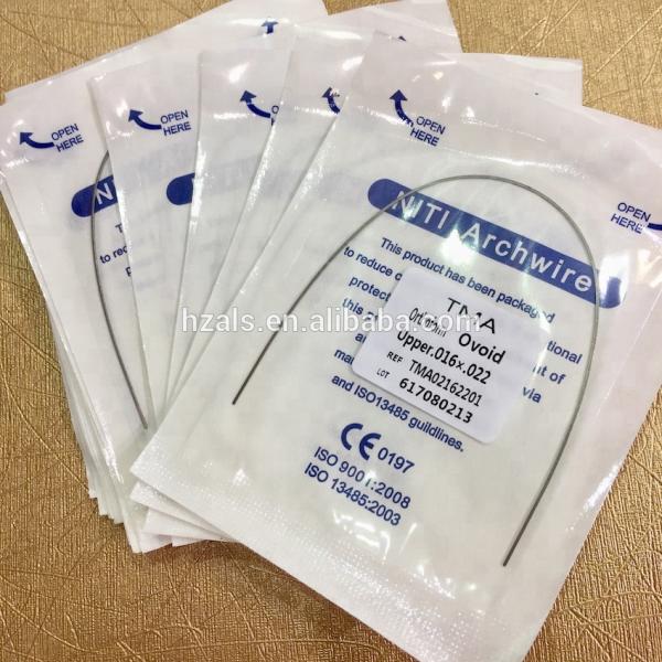 Orthodontic Stainless Steel Bull Braces Loop Wire For Teeth Alignment And Dental Retention