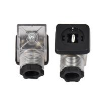 Connecteurs du connecteur 10A 250V LED DIN 43650 de vanne électromagnétique de Wirable de champ