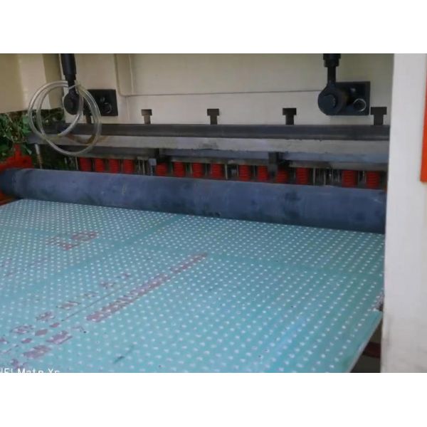 High Efficiency Gypsum Board Perforation Machine with Computer Central Control, 1220mm Perforation Width, and Multiple Hole Shapes
