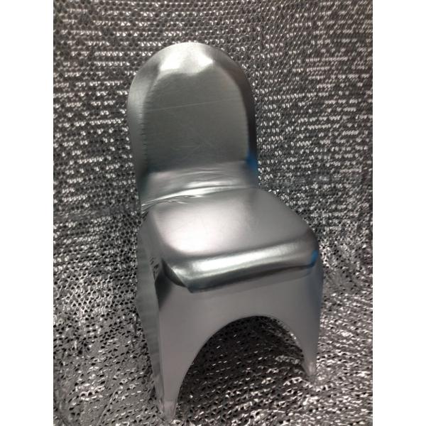silver gilding chair cover