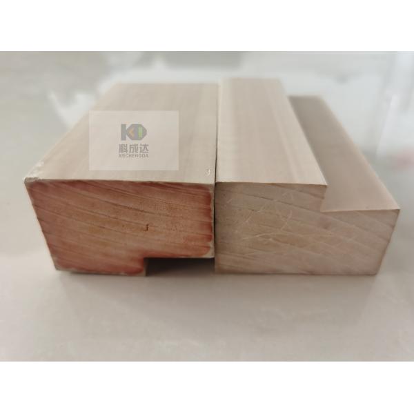 High Efficiency PVC Wood Plastic Door Cover Production Line
