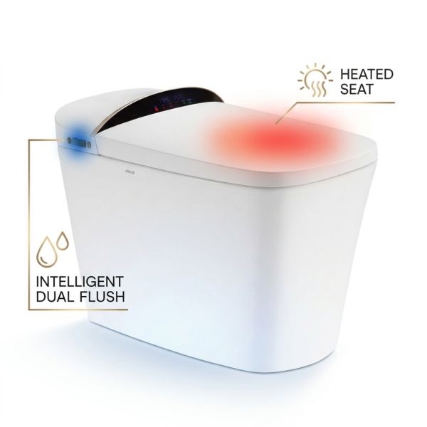 ARROW AT5008 Compact Smart Toilet Anti-bacterial Glaze Heated Seat Auto Deodorization Space Saving Bidet