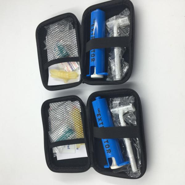 Аварийное оборудование скорой помощи набора экстрактора укуса жала пчелы змейки 4,88 дюйма