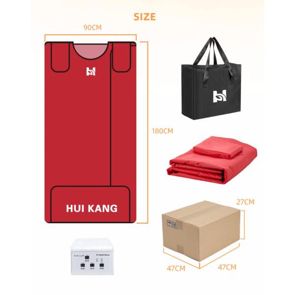 Нефритовый турмалин камень Дальний инфракрасный саунный одеял Корпус 110V