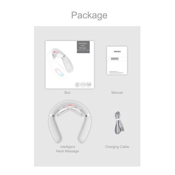 2021 Smart Mini Handheld Portable Electric Cordless Neck Massager Smart Neck Massager