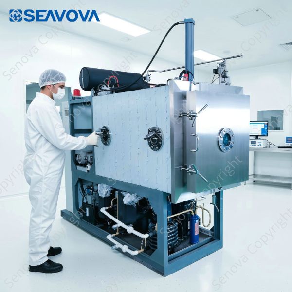 5Kg/Batch Pharma Pharmaceutical Freeze Dryer Pharmacy Small Lyophilizer