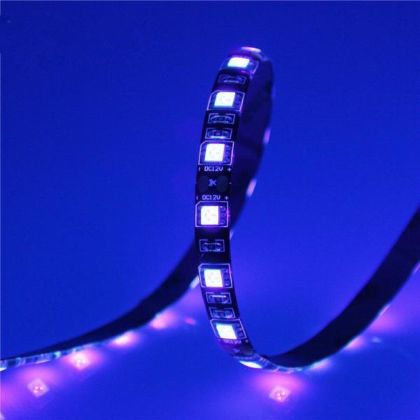 Germicidal Light DC12V 24V 254nm 270nm 310nm 365nm 395nm 400nm Black White PCB SMD5050 UV LED Strip