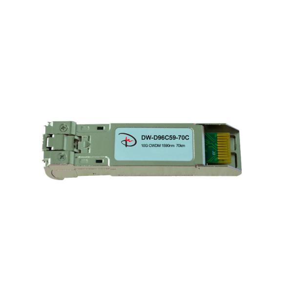 Optic Module/Transceiver Cisco compatible,SFP+CWDM 70KM, SFP+,10G,dual fiber,1590nm,80km
