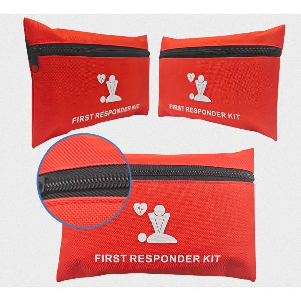 Portable First-aid Packet Outdoor Survival First Aid Kits Emergency Bag with Gauze Bandage Band Aid Camping Hiking Travelling