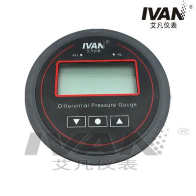 24 V de alimentação com interruptor de pressão diferencial com calibre 4 bits 0,8 LED vermelho