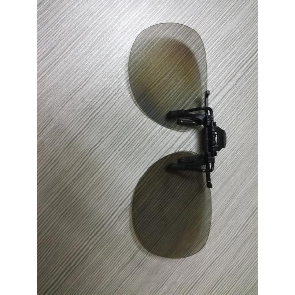 Clip Type Plastic Circular Polarized Real 3d Glasses Anti Glare