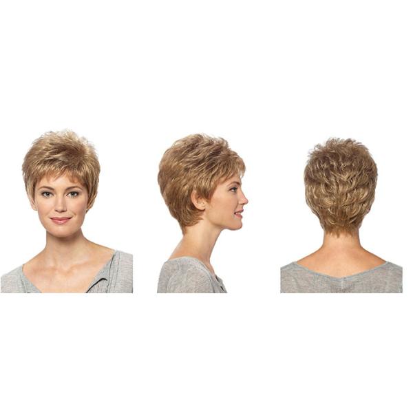 Short Synthetic Wigs Lace Front Wigs With Baby Hairline No Shedding