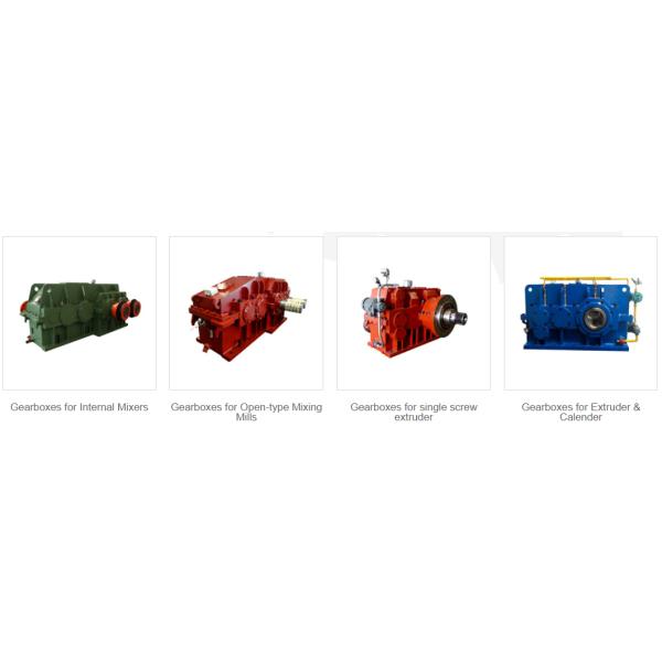 Rubber & plastic applications Высокоточные тяжелогрузные закаленные коробки передач для открытых резиновых смесителей