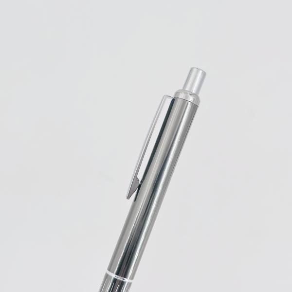 Bureau Papeterie stylo à bille en aluminium 1.0 mm à écriture fluide stylo à bille à logo personnalisé