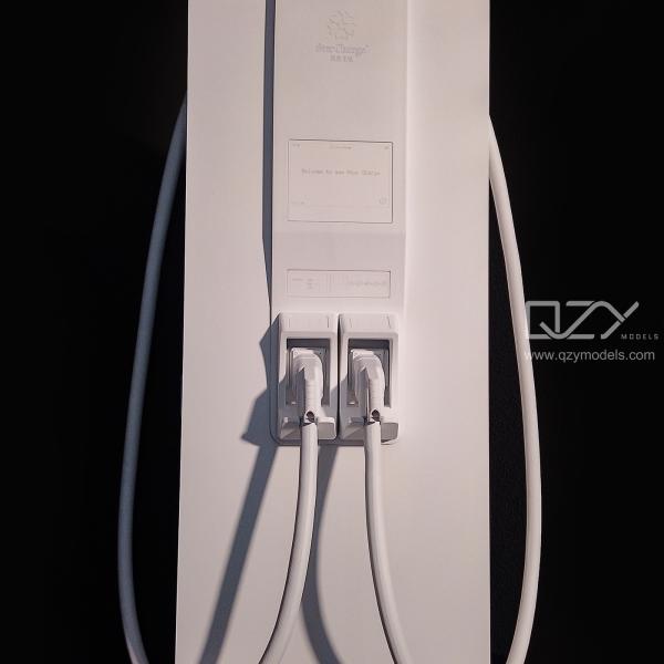 Modelos de escala industrial impressos em 3D 1:2 1:3 Pila de carregamento de veículos elétricos EN71 Certificado