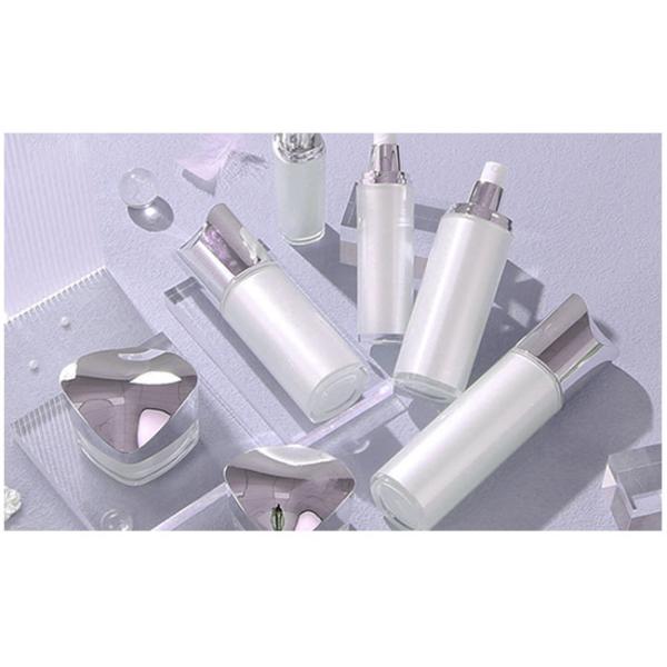 120ml Airless Cosmetic Acrylic Bottle For Packaging Customized