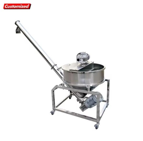 Transportador de parafuso conveniente para manuseio de fertilizantes/farinha/café em pó/sulfuros em pó