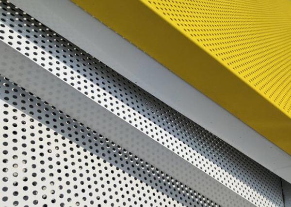 0.7mm 1220mm Wide Stainless Steel Perforated Sheet For Stairs