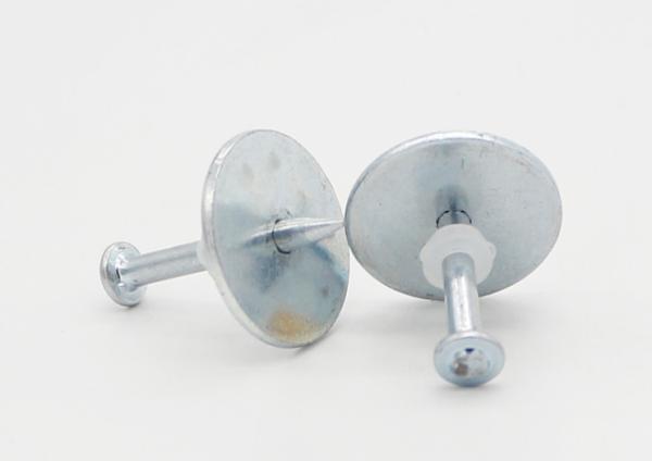 Steel Powder Actuated Fasteners Dnw Drive Pins With 25mm Steel Washer