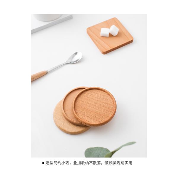 Customized Logo Acceptable Round Cup Mat for Newest Coffee Heat Insulation in Kitchen