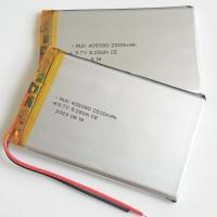 8.88wh 3.7v Bateria recarregável LiPo 2500mah Bateria de lítio de polímero