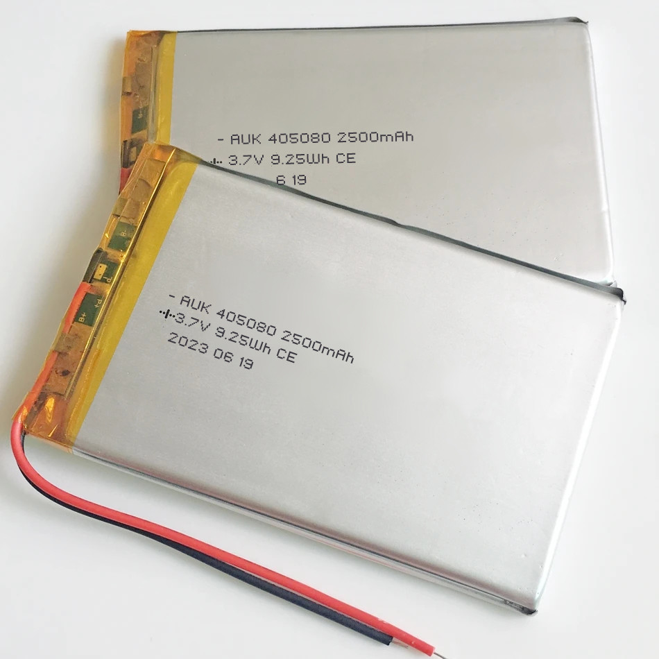 8.88wh 3.7v перезаряжаемая липо батарея 2500mah Полимерная литийная батарея