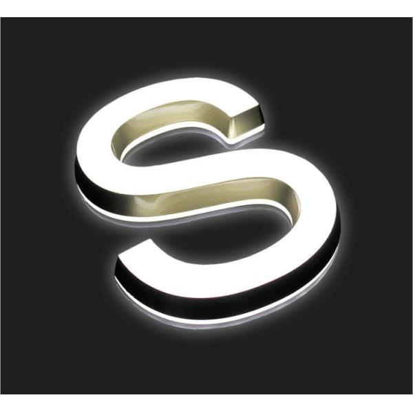 Customization Mini Letter 3d Acrylic Luminous Letter Energy Saving Pvc Light Letter