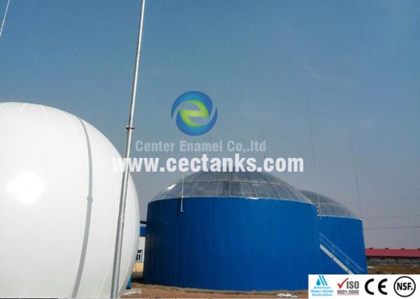 Tanques de aço para armazenamento de água ou para reator SBR revestidos de fábrica