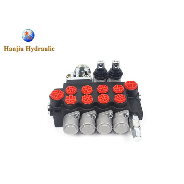 40 Liters  Hydraulic Monoblock Valve With Joystick Control Hydraulic Distributor Valves