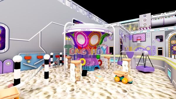 Un terrain de jeux pour les enfants en pleine croissance
