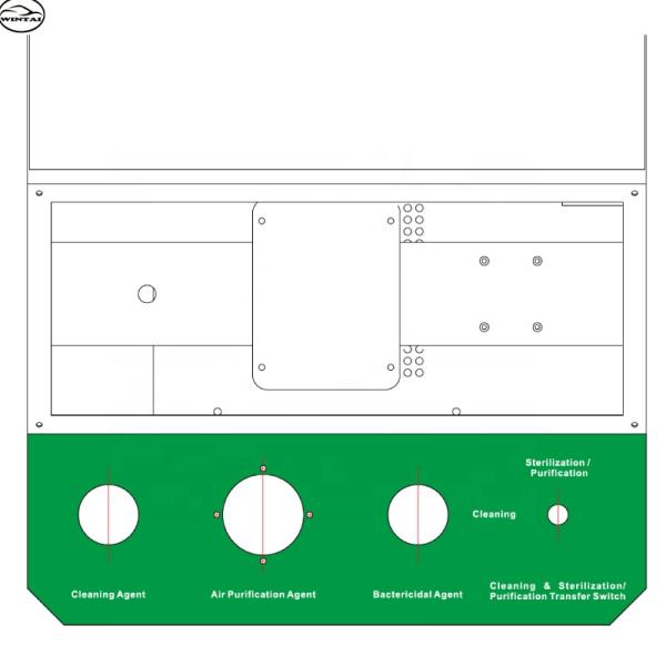 ACC-911 máquina de limpieza de bobinas de evaporador de metal 220V con tubo de niebla de 3m