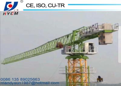60m Boom 10ton 2*2*3m Split Mast Section QTP6016 Topless Tower Crane Manufacturer