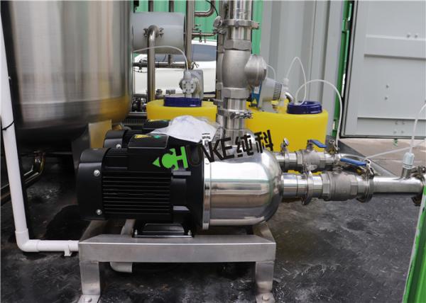 RO Water Treatment Plant Reverse Osmosis Machine With Uv Softner Deionizer For Liquid Soap Manufacturing