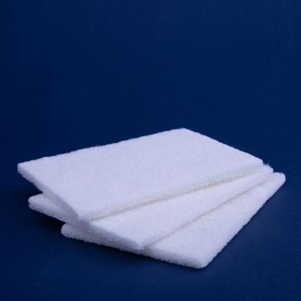 16 Inch Cleaning Scouring Pad Industrial UV Protection Green Nylon Scourer