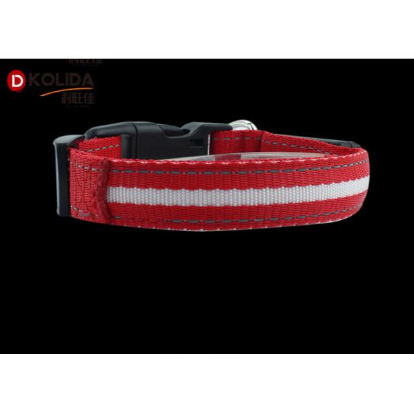 Strap Adjustable Puppy LED Dog Collar LED Lights Cat Dog Necklace