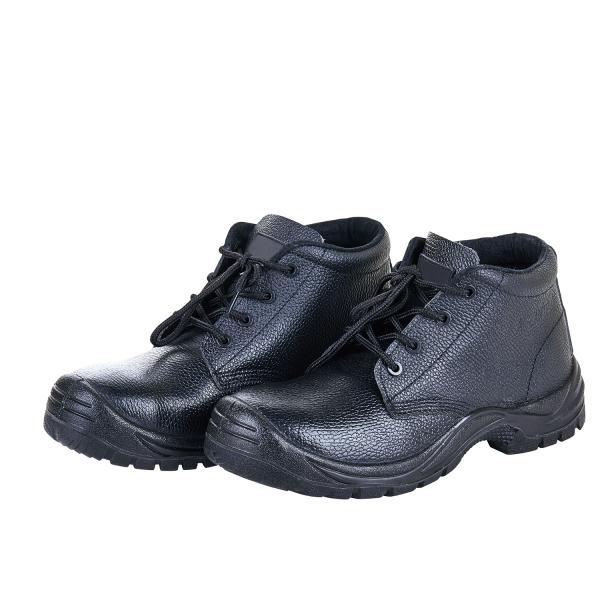 Обувь для мужчин из свиной кожи, рабочие сапоги, стальные обувь для летнего сезона, из UF-170