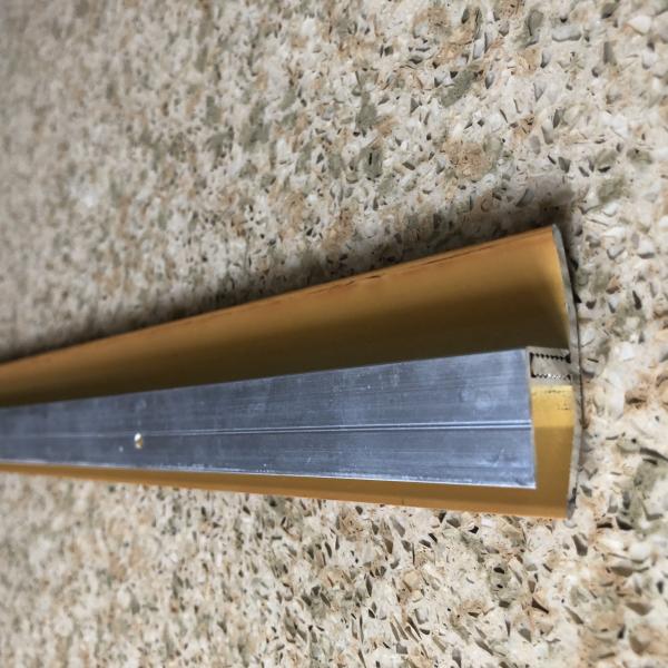 Wooden Grain Aluminum Floor Trim High Corrosion Resistance Edge Connective Trim