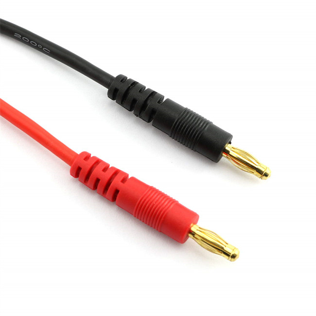 14AWG цвет кабеля заряжателя силикона EC3 RC универсальный красный черный