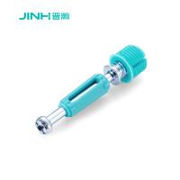 Kit d'ancrage et d'expansion JH-2160 pour les meubles de panneaux de 15 mm + - Blue Zinc Plated, Manche en nylon, couple 12N