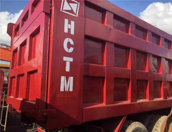 Sinotruk HOWO 8x4 380hp heavy duty used dump truck 15ton howo dump truck export to Ethiopia