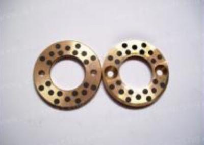 Arruela de BearingsThrust do bronze do molde do cobre com as tomadas contínuas do lubrificante