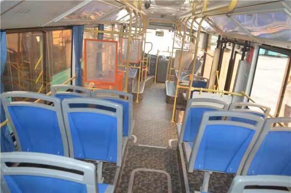 2015 o treinador usado assentos Bus LCK6950HG do ano 62 ZHONGTONG usou o ônibus da cidade com o condicionador de ar para comuta