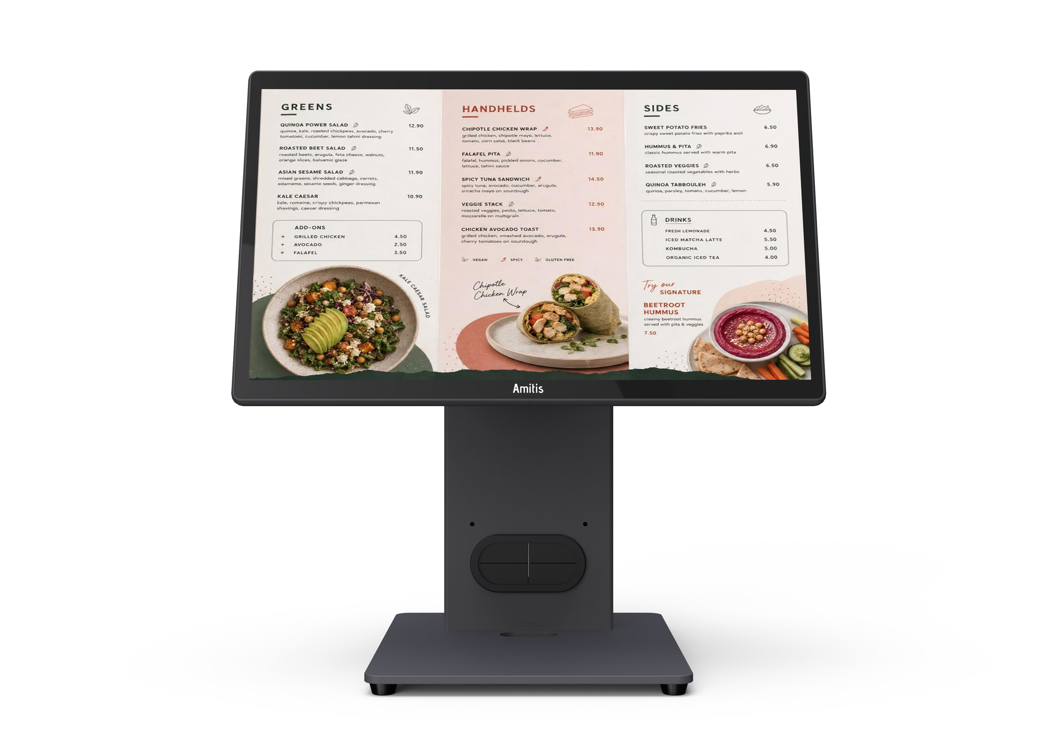 Intel 12th Gen i5 Processor 15.6 Inch POS Terminal With Touch Screen For Retail QSR