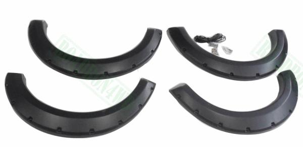 4x4 plastic accessories for wheel trim ABS Fender flare for  Ford F150 / F250 / F350  1997-2017