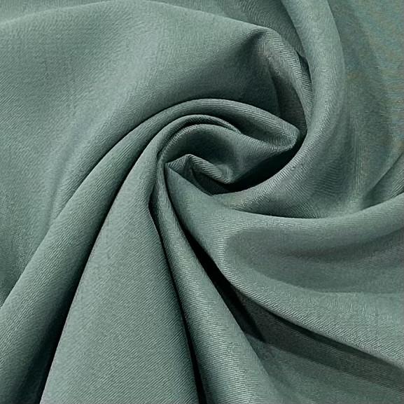 98% Polyester 2% Spandex Cationic Polyester Fabric 137GSM Dyed Bamboo Slub Weft Elastic Twill