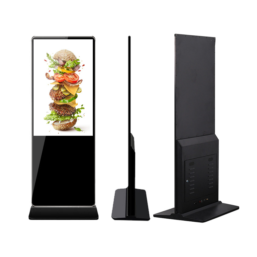 Игрок LCD 49 дюймов ультра тонкий рекламируя машину рекламы цифров дисплея